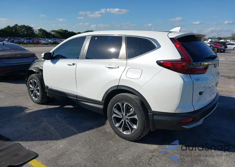 2022 Honda Cr-V Awd Ex-L z USA, uszkodzony, nr VIN 7FARW2H89NE055555